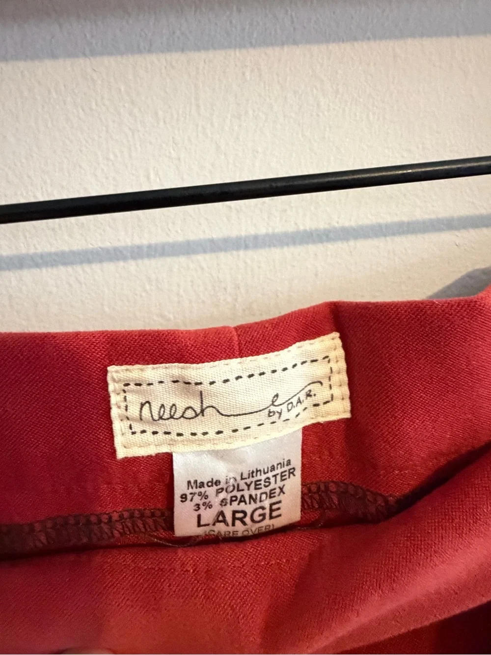 Mesh by D.A.R microfiber midi skirt size large